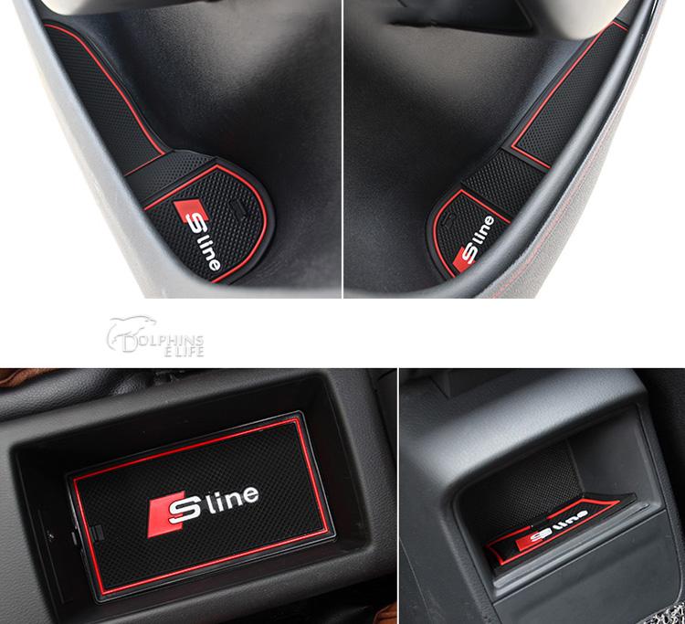 Audi A3 S Line Rubber Floor Mats Carpet Vidalondon