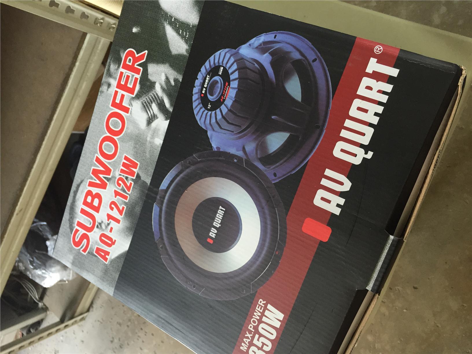 audio quart subwoofer