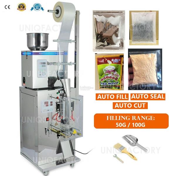 Automatic Powder Particle Filling Sachet Packaging Auto Seal Machine
