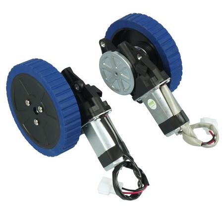 Automobile DC Motor Mount  &amp; 5 Inches Wheel Kit