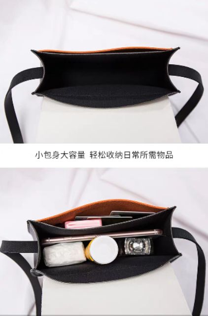 Autumn Women's Sling Bag Korean Fashion Pure Color Shoulder Bag
