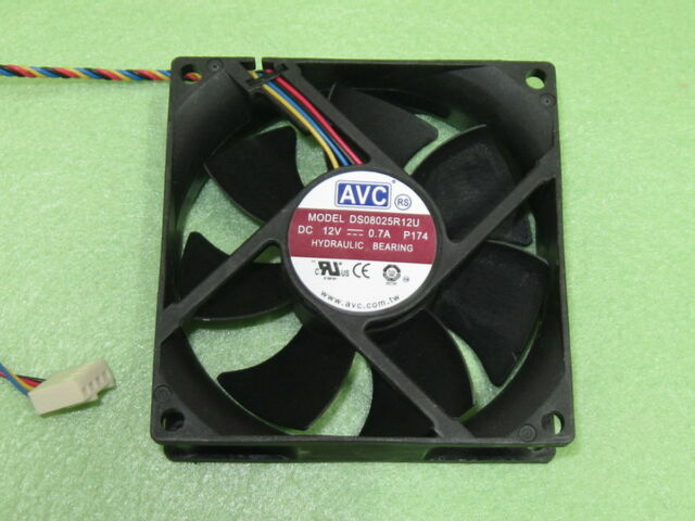 AVC DS08025R12U DC 12V 0.7A Hydraulic Bearing Cooling Fan