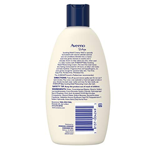 soothing relief creamy wash