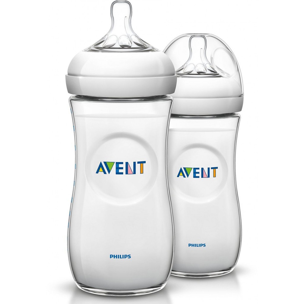 Avent Natural Bottle 11oz / 330ml Twin Pack