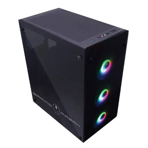 AVF GAMING FREAK 80G GHOST TEMPER GLASS TOWER FANS  &amp; RGB CONTROL INCLUDE 