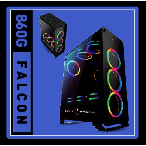 AVF GAMING FREAK FALCON 860G SPECTRUM CONTROL TEMPERED GLASS GAMING COOLER WIT
