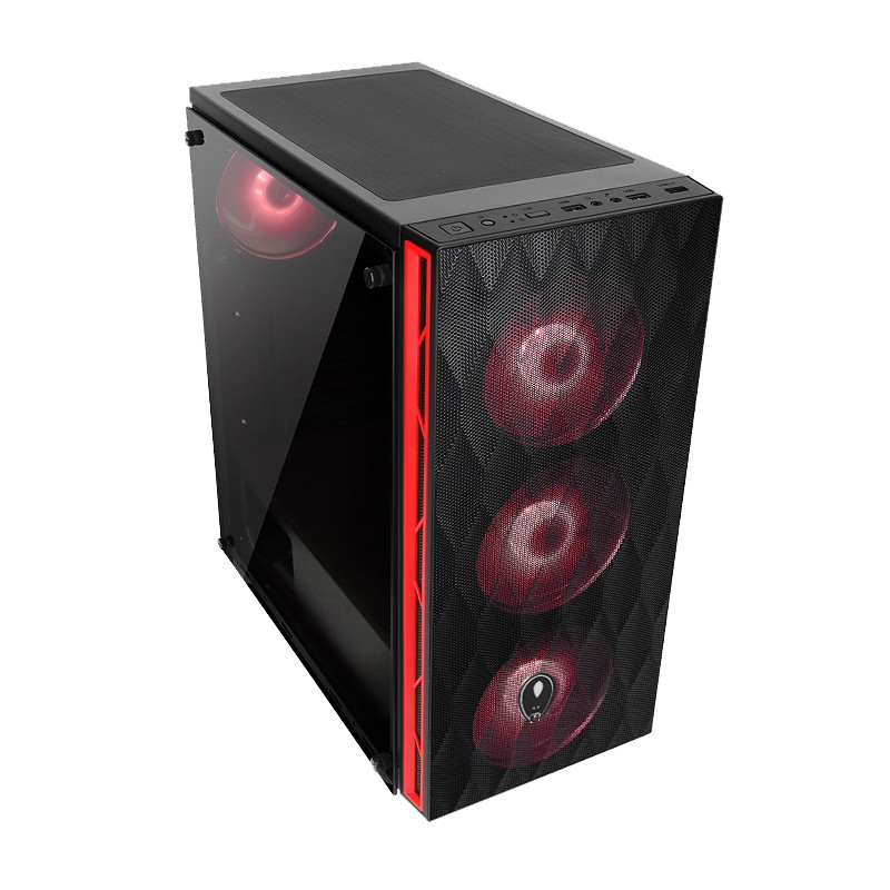AVF GAMING FREAK XV690G HORUS PREMIUM MIDDLE TOWER CASE WITH TEMPERED GLASS CP