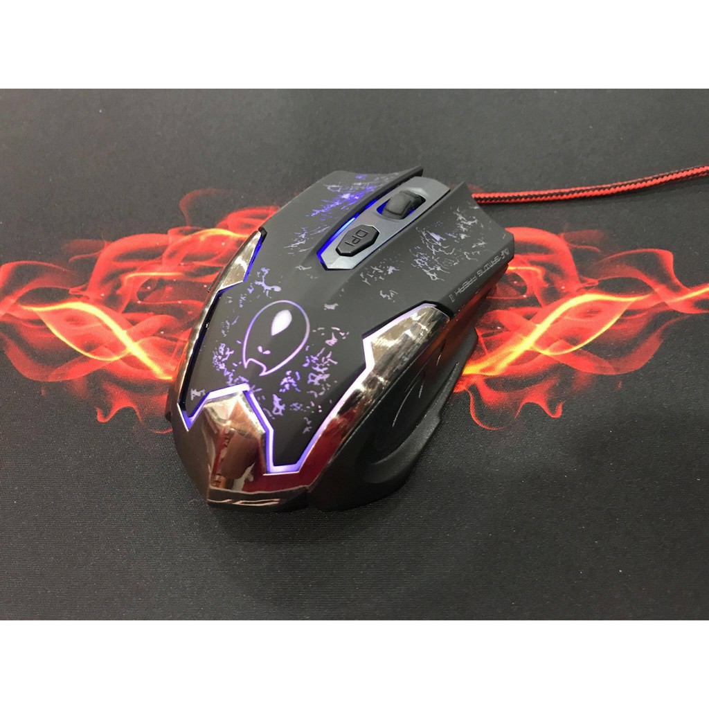 AVF X8 GAMING FREAK ii 6D WIRED LASER MOUSE 3000DPI AGM-X8 USB PC CPU COMPUTER