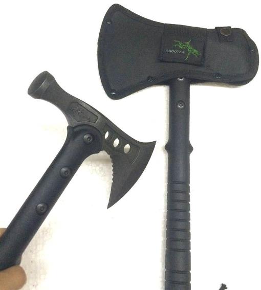Axe Hoe Cutting Kunai Dart Wing Weapon Spear Hammer Dig Excavate Camp