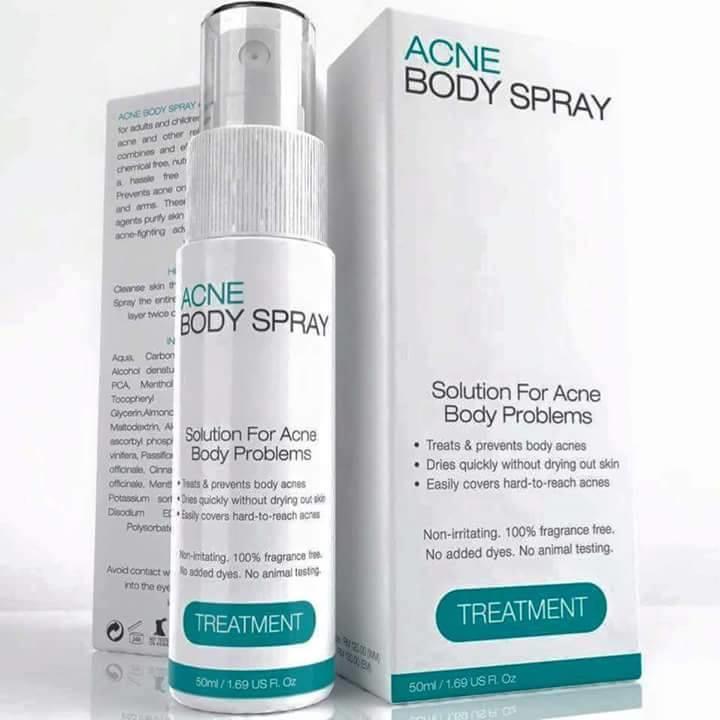 Azanis Acne Body Spray with Extra FREE GIFT