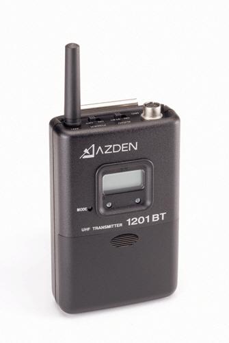 AZDEN 1201BT UHF bodypack transmitter with EX-503H