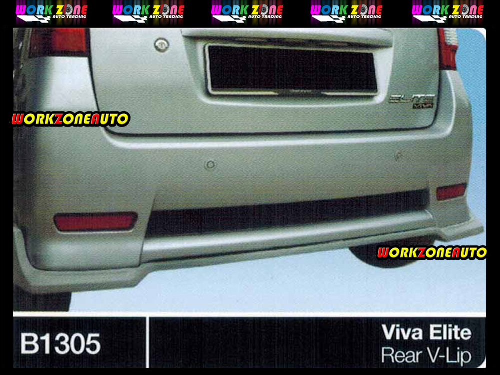 B1305 Perodua Viva Elite Fiber Rea (end 10/16/2022 12:00 AM)