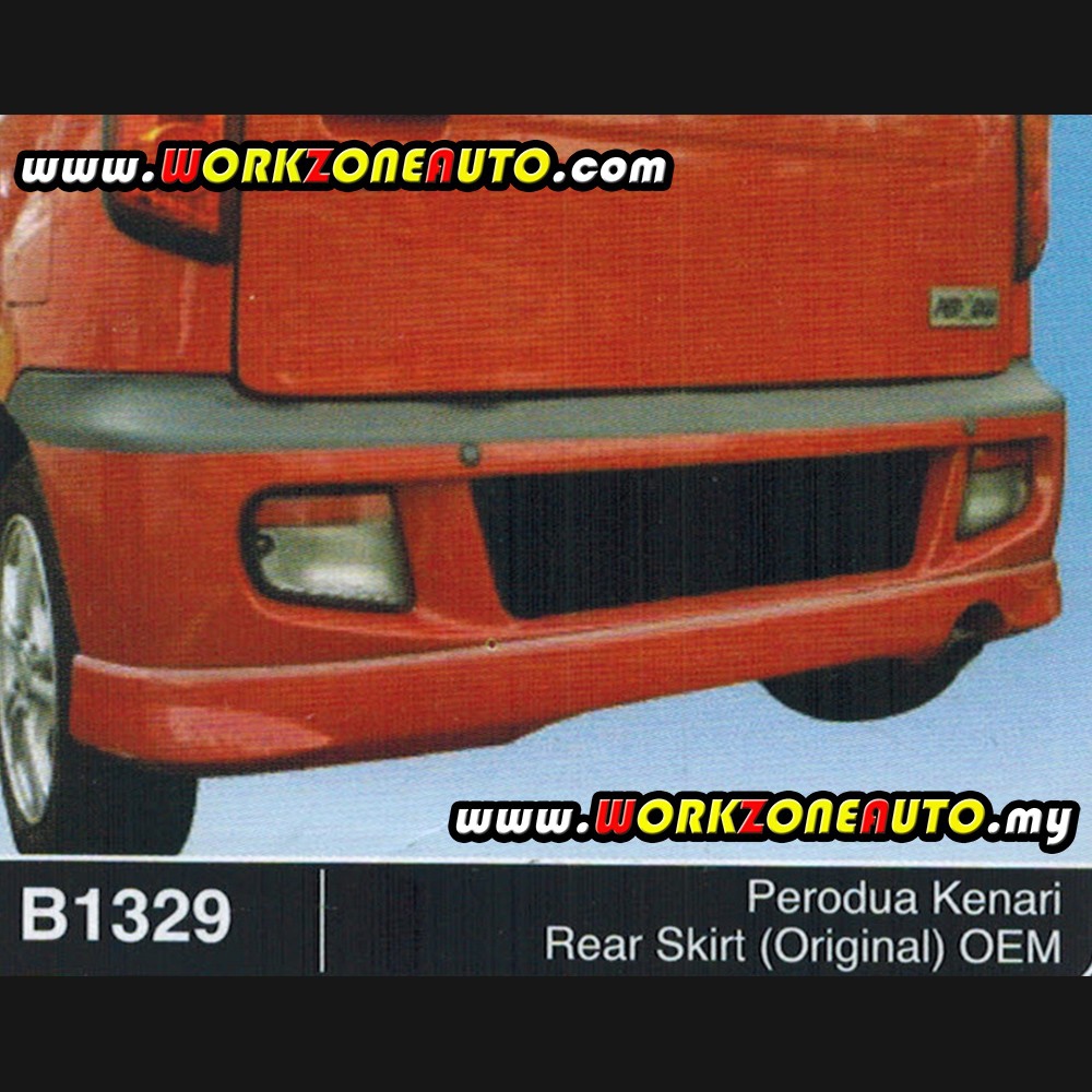 B1329 Perodua Kenari Fiber Rear Ski (end 1/19/2022 12:00 AM)