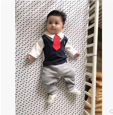 baby boy cotton romper