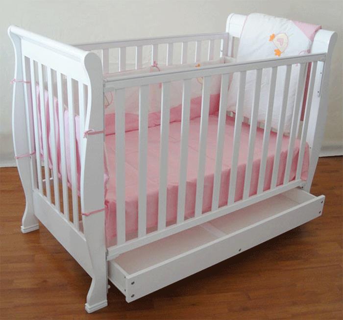 Baby Cot Baby Crib Cradle Natural Wo (end 4/17/2018 2:15 PM)