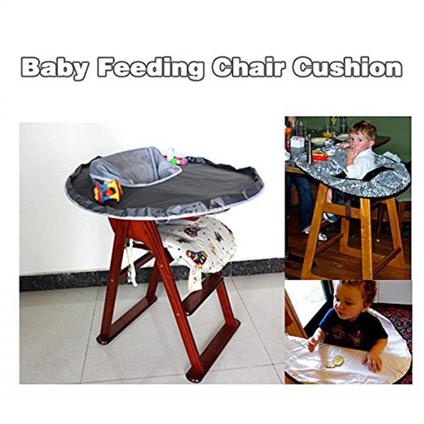 baby eating high chair