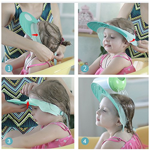 baby shower cap shampoo visor