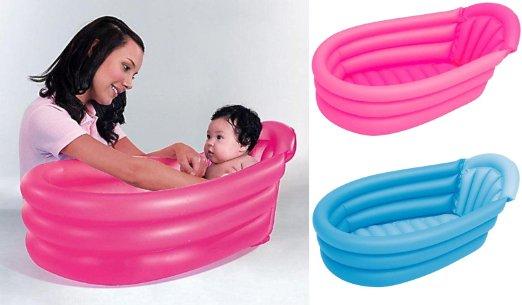BABY STEPS 123 BABY TUB ( BLUE / PINK )