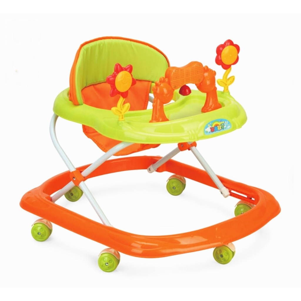 Baby Walker With Adjustable 3 Levels With Music And Light