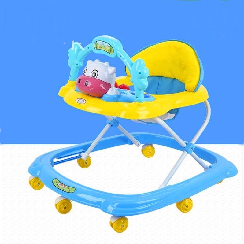 Baby Walker Free Stopper/English Songs Blue