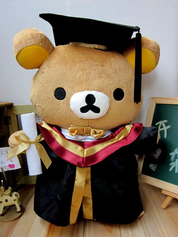 rilakkuma graduation plush