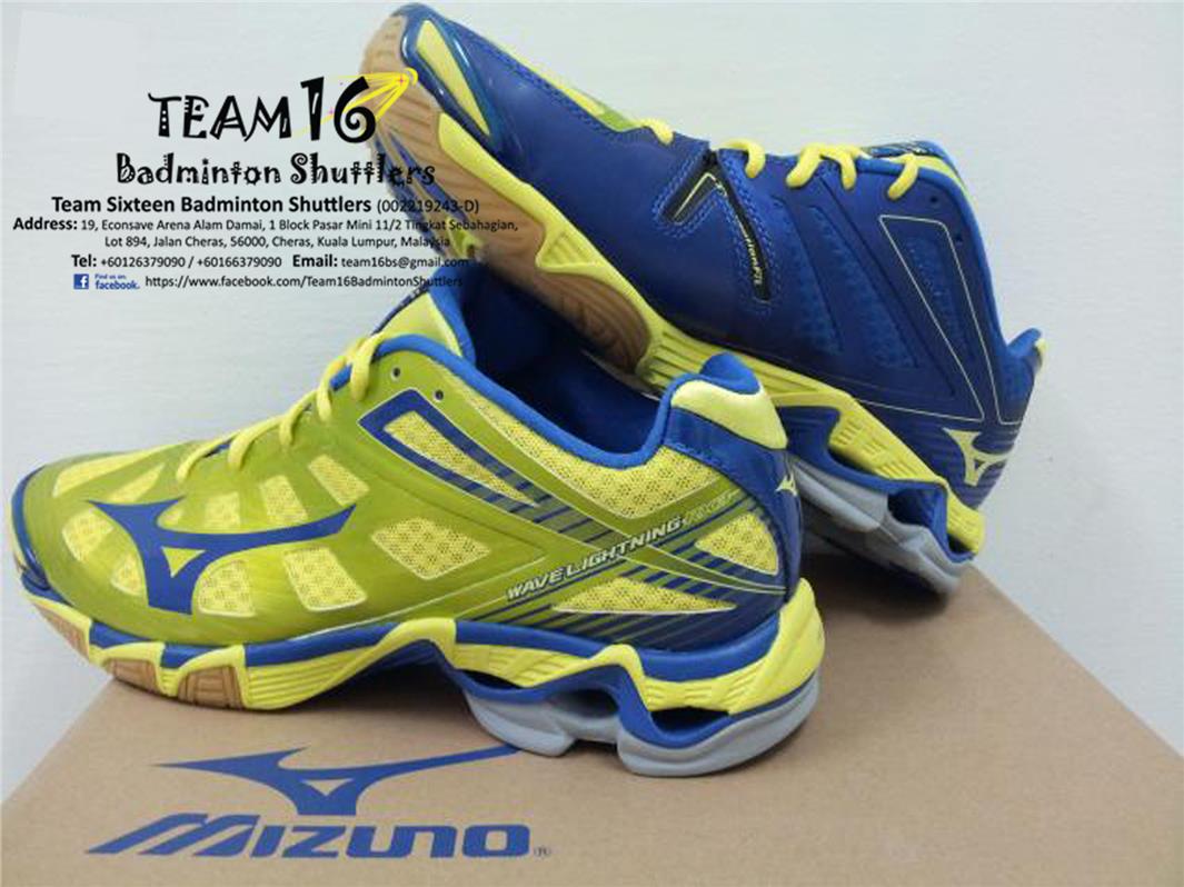 mizuno wave lightning rx2 uomo giallo