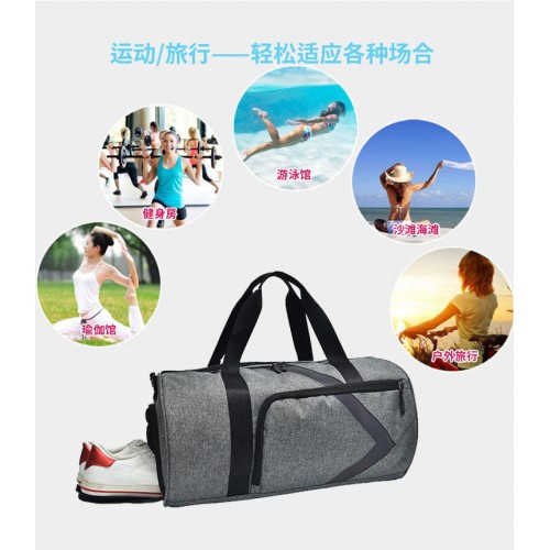 Bag Canvas Reflective Messenger Sling Shoulder Gym Travel Hand Carry Beg