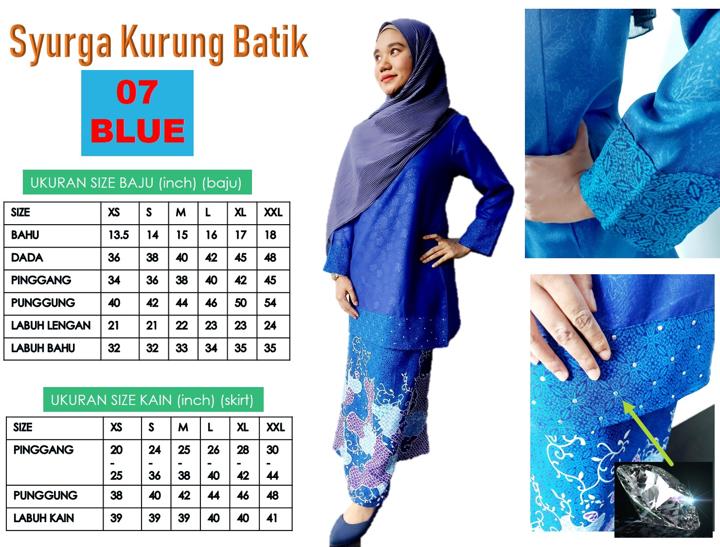  BAJU  KURUNG BATIK  SYURGA Original H end 8 24 2022 12 00 AM 