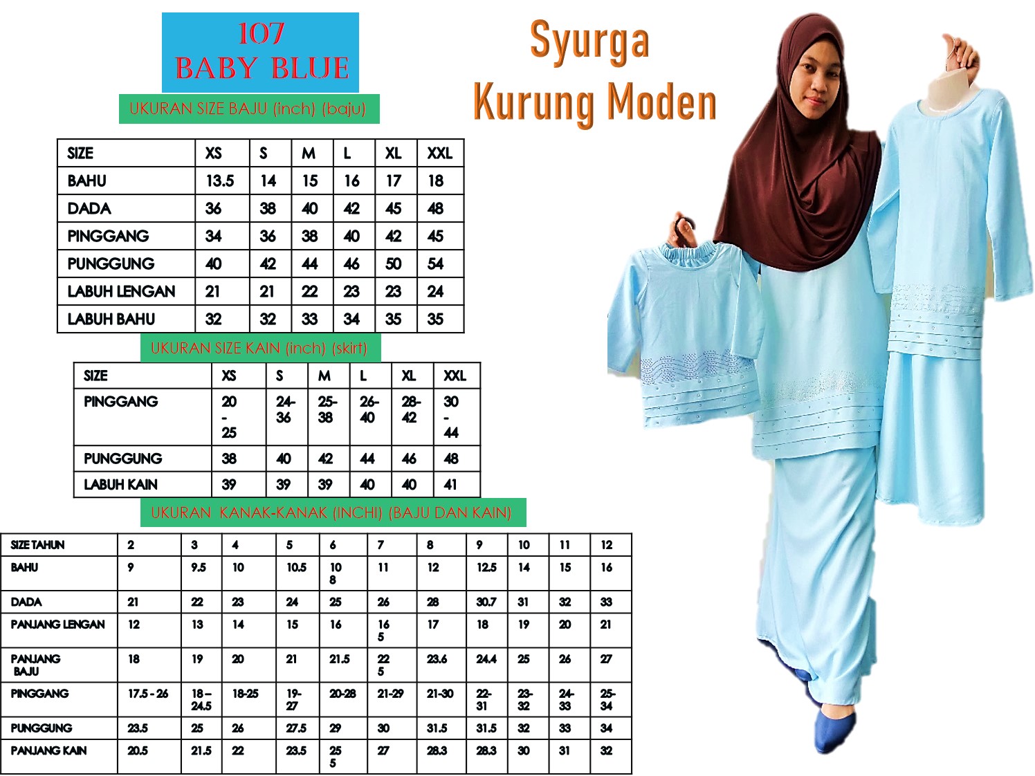  Baju  Kurung  Moden Syurga Moss Crepe end 9 14 2022 12 00 AM 