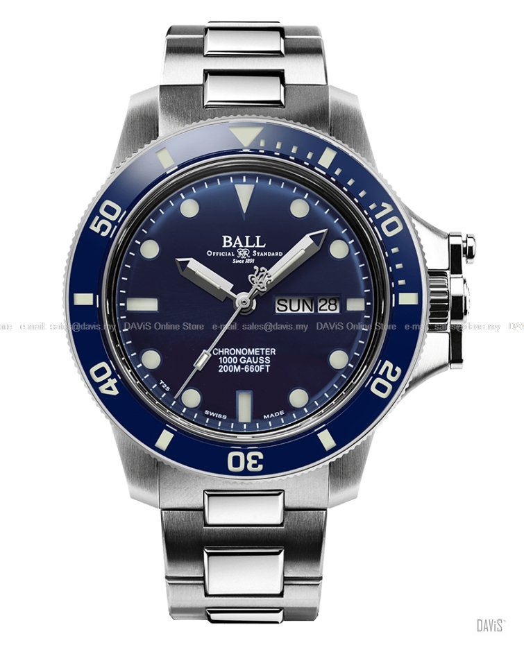 BALL Watch DM2218B-S1CJ-BE Engineer Hydrocarbon Original Bracelet Blue