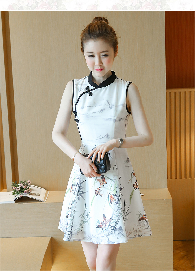 NEW BAMBOO PRINTING CHEONGSAM  IN TH end 7 18 2020  12 00 PM 