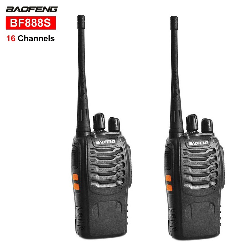 BaoFeng Baofeng BF-888S 16 Channel Radio UHF 5W Walkie Talkie Set - 2 PCS in 1