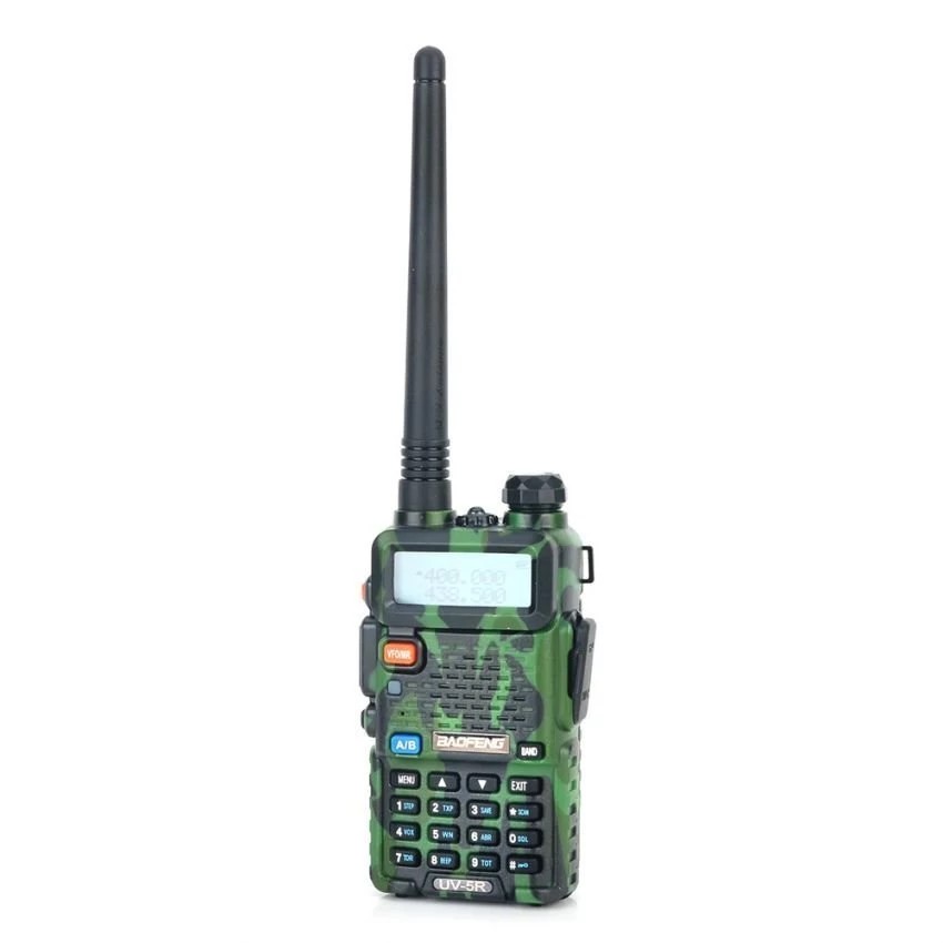 BAOFENG UV-5R 1.5 &quot; LCD 5W Dual Band 128-CH Walkie Talkie Camouflage