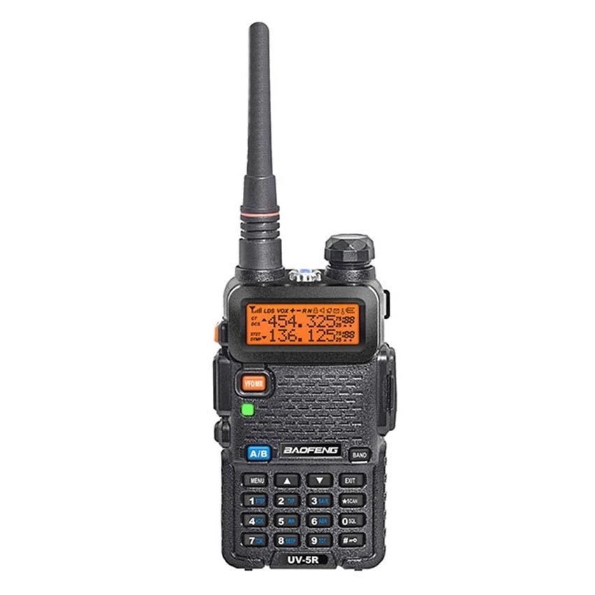 Baofeng Walkie Talkie Handheld UHF VHF Radio Station UV-5R