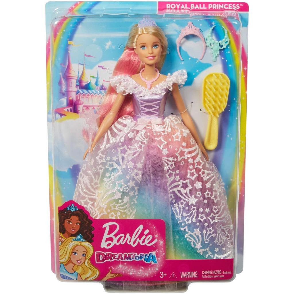 Barbie Dreamtopia Royal Ball Princess Doll Toys for Kids Girls Boys