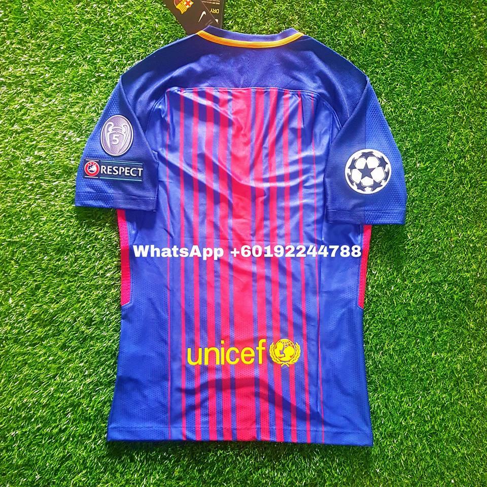 barcelona ucl jersey