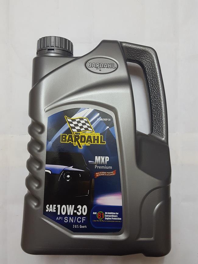 BARDAHL PREMIUM QUALITY ENGINE OIL SAE 10W30 SN/CF (3 QUARTS) BARDAHL PREMIUM QUALITY ENGINE OIL SAE 10W30 SN/CF (3 QUARTS)