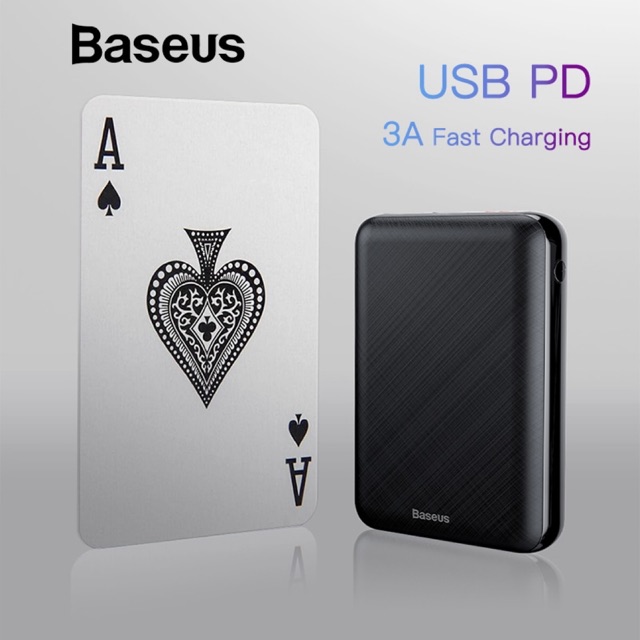 Baseus 10000mAh USB PD 3A Fast Charging PowerBank
