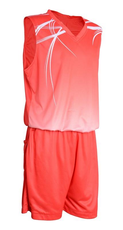 red and white basketball jersey