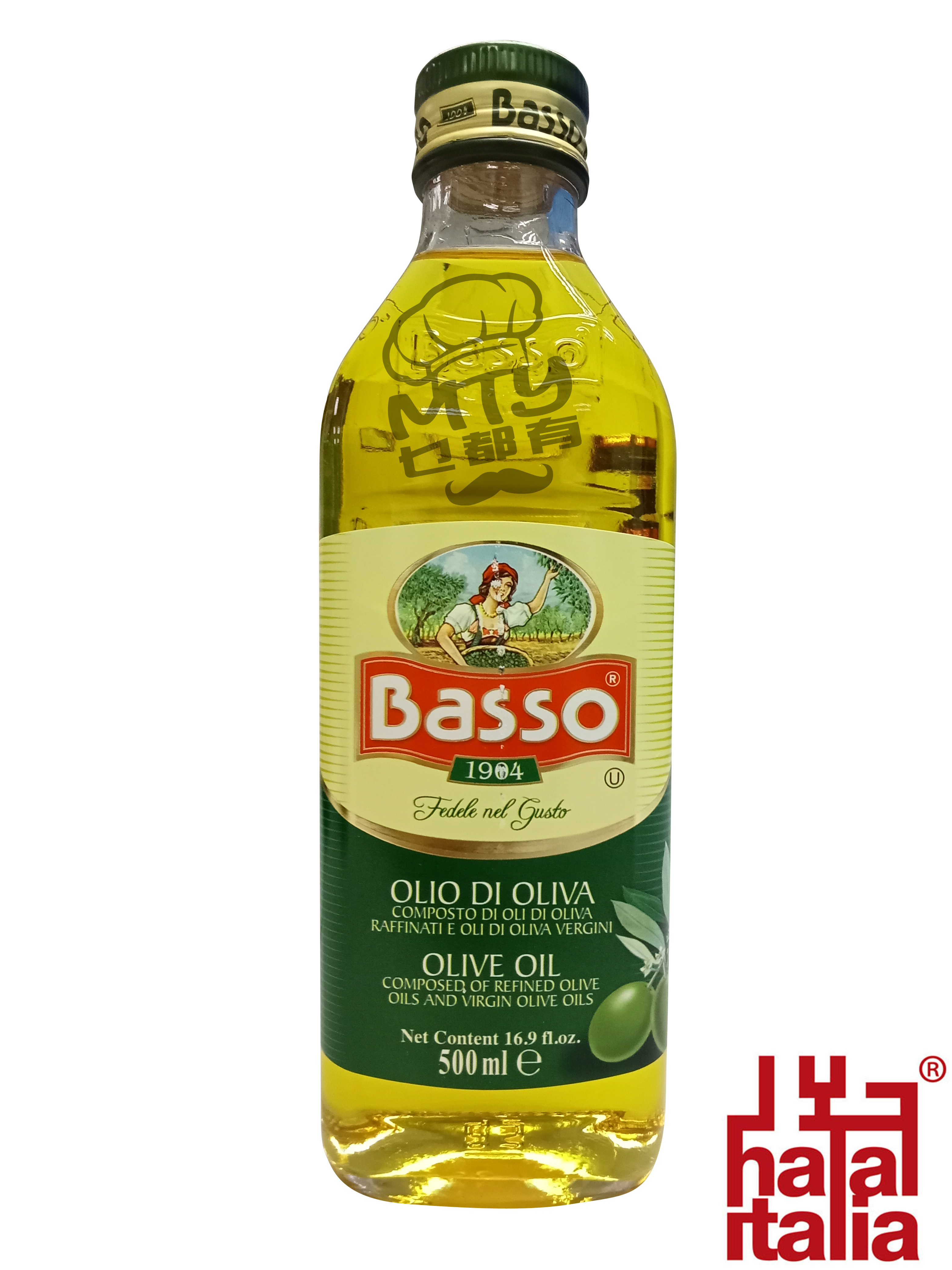 Basso Pure Olive Oil 500ml