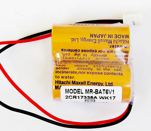 MR-BAT6V1 2CR17335A WK17 6V PLC Lithium Battery CR17335 1650mah