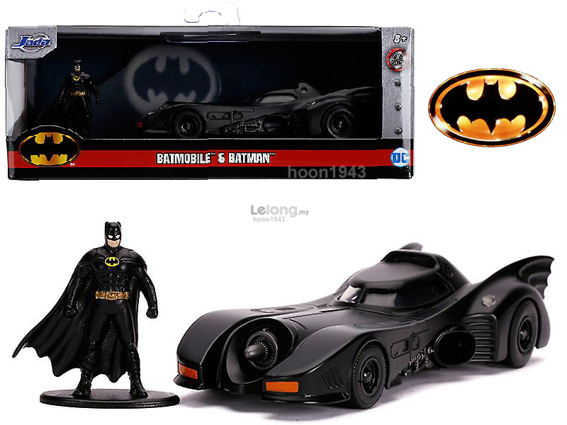 Batmobile &amp; Batman 1989 Batman Batmobile w/ Batman figure