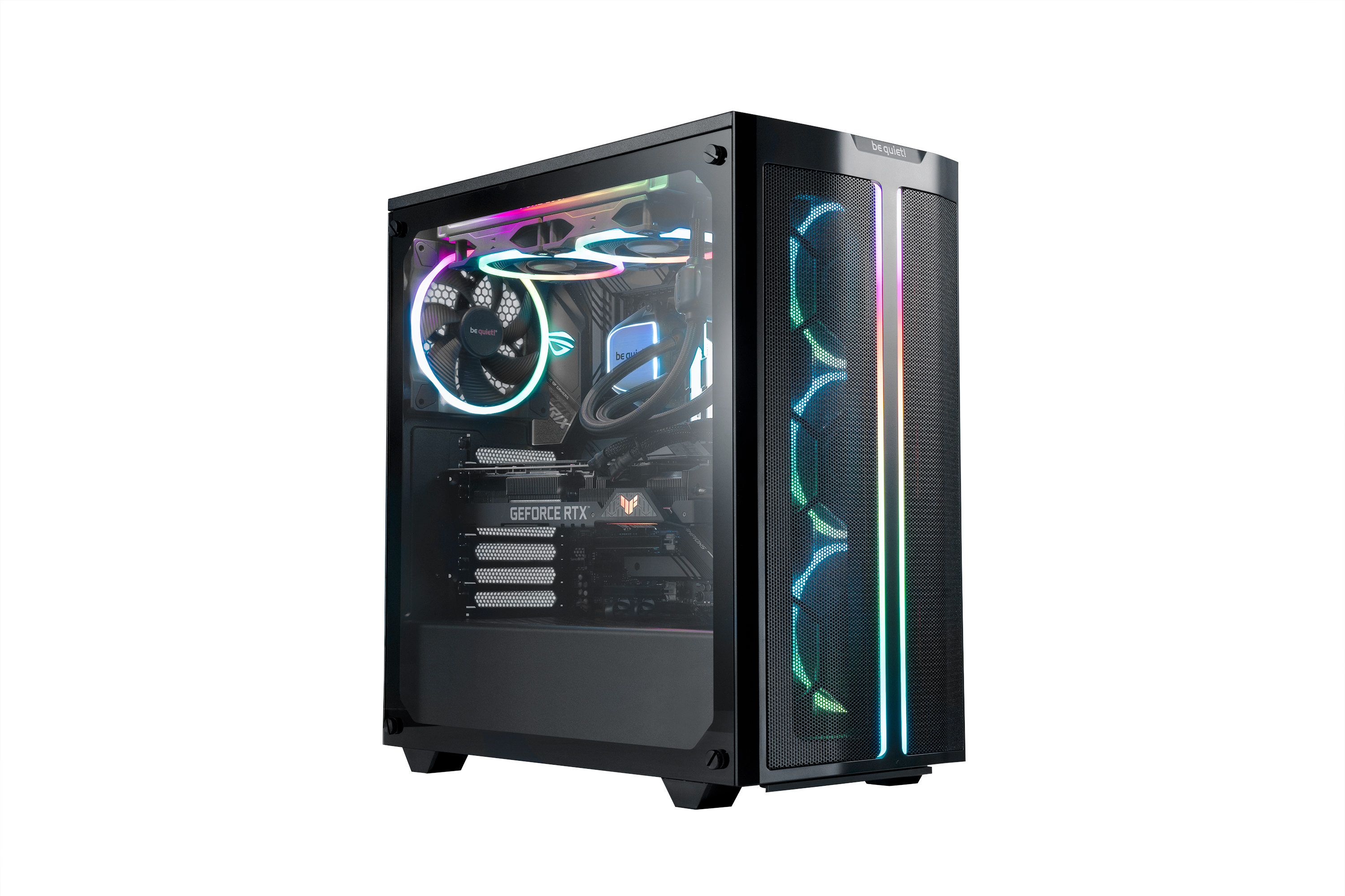 BE QUIET! PURE BASE 500FX TEMPERED GLASS ATX CASING BLACK - BGW43