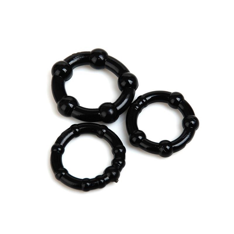 Beaded Cock Rings 3s Vibrating Rin End 830202
