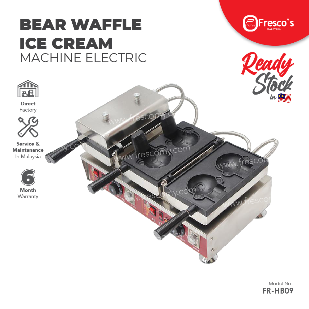 Bear Waffle Ice Cream Maker