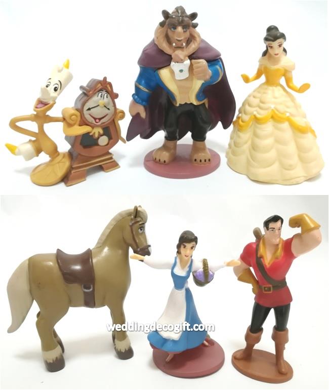 beauty and the beast wedding figurine