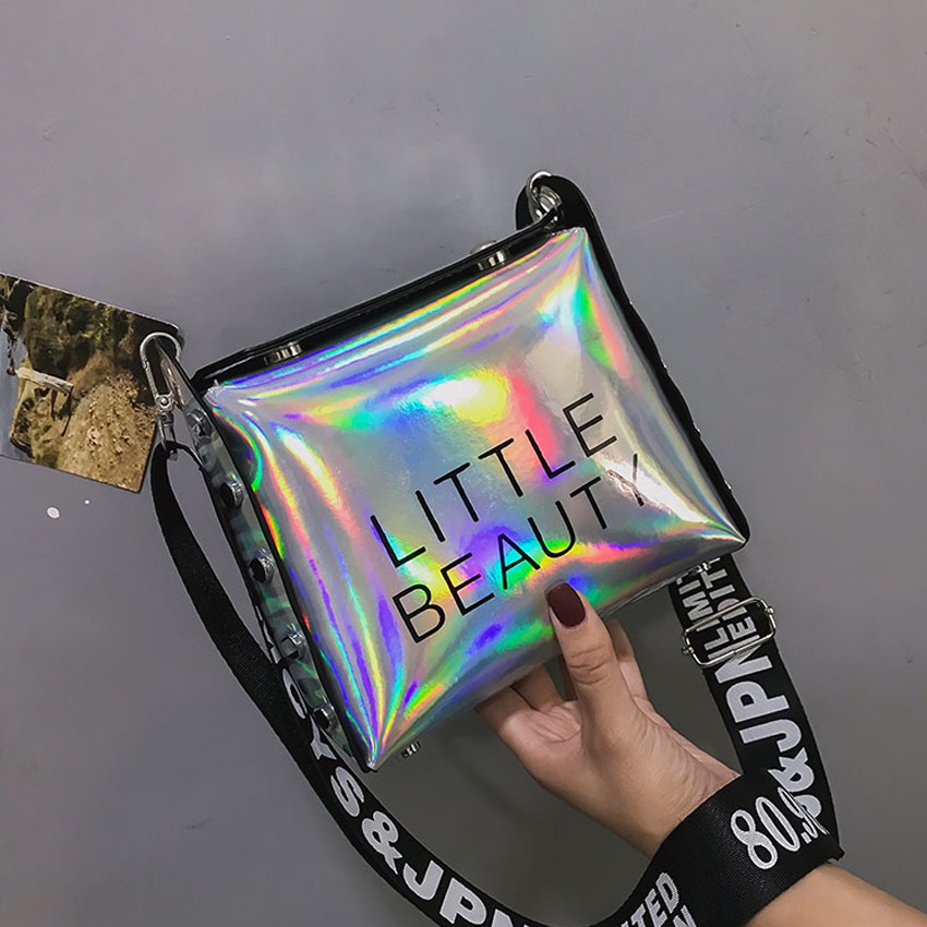 Little Beauty Shiny Sling Bag Shoulder Handbag Travel Beg
