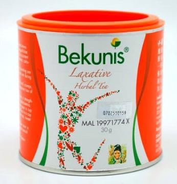 Bekunis Laxative Herbal Tea 30g (for Detox & Constipation)