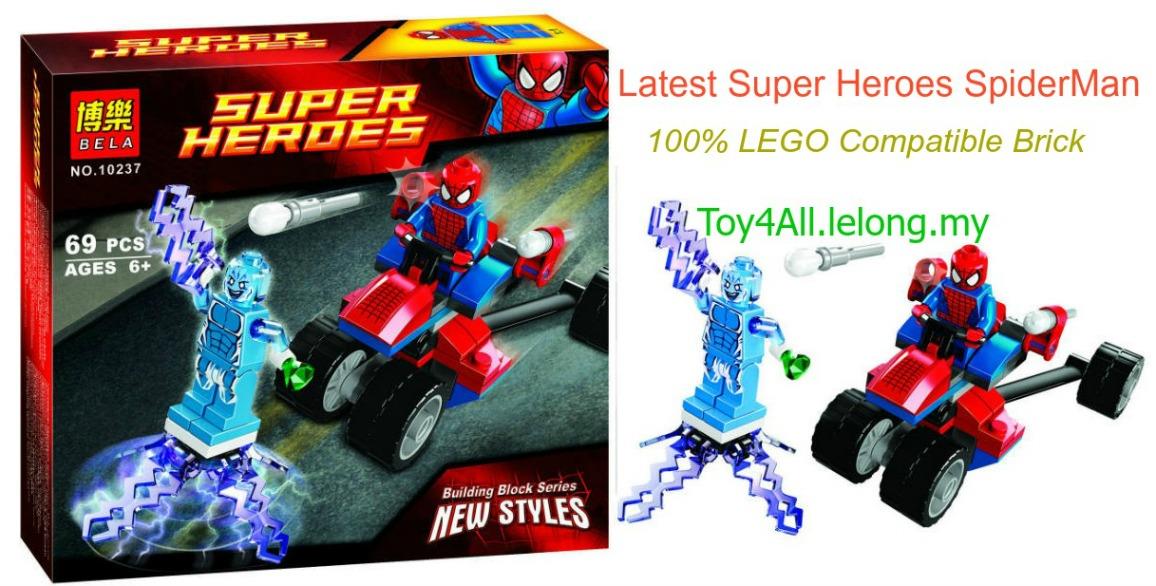 BELA Super Heroes Spider Man Spider (end 12/8/2019 10:38 AM)