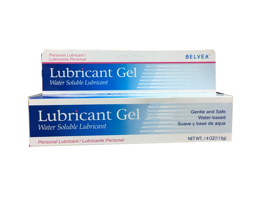 Water based lubricant gel